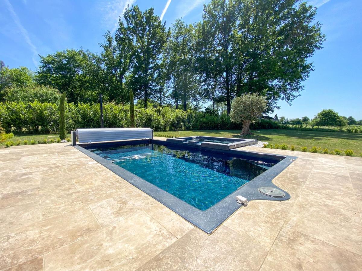 Villa Moderne , Neuve Piscine Jacuzzi . Сарла-ла-Канеда Экстерьер фото